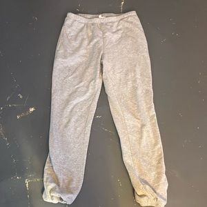 Stained gray sweatpants size small